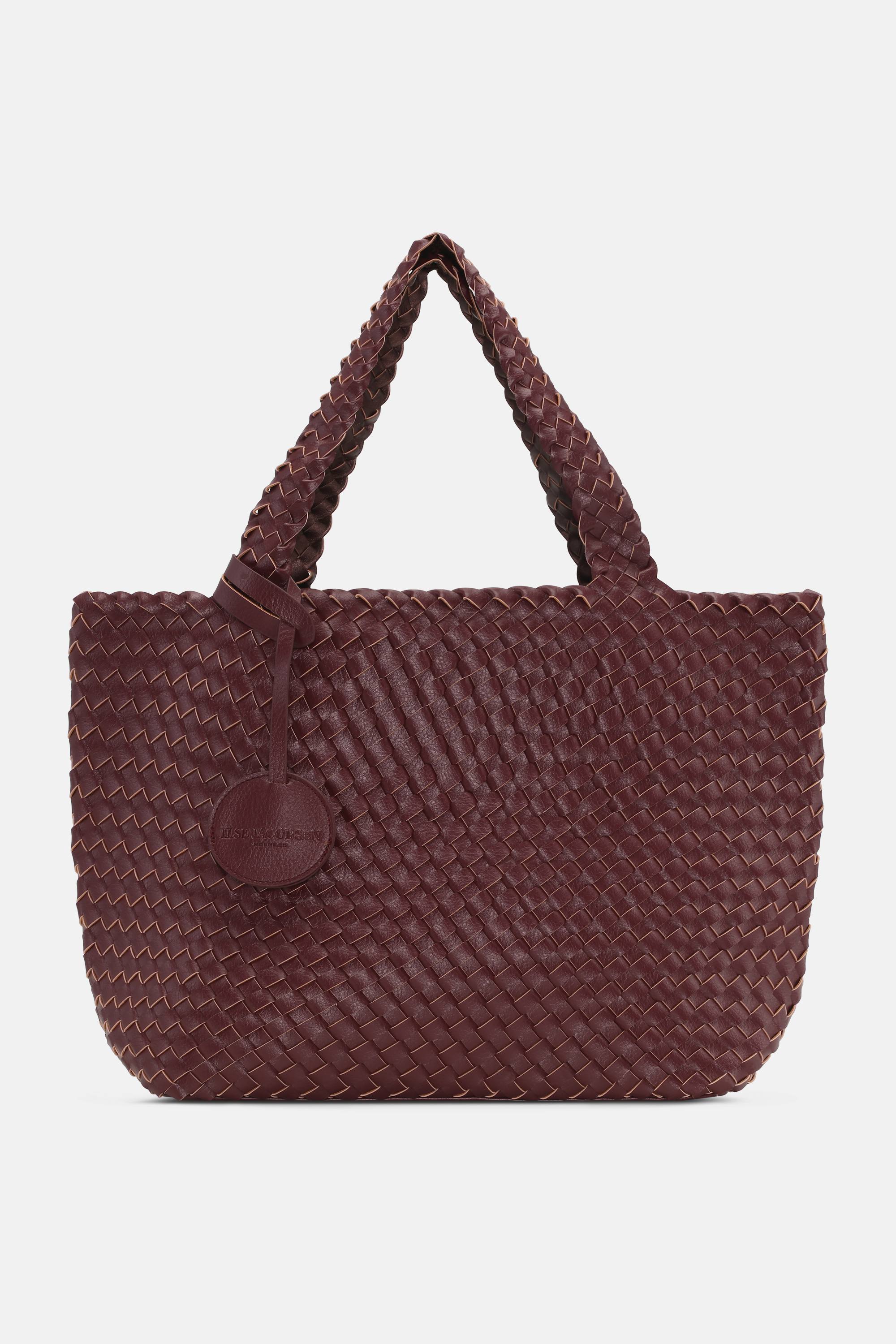 Tote Bag Trenzado - Maroon Banner Ebony